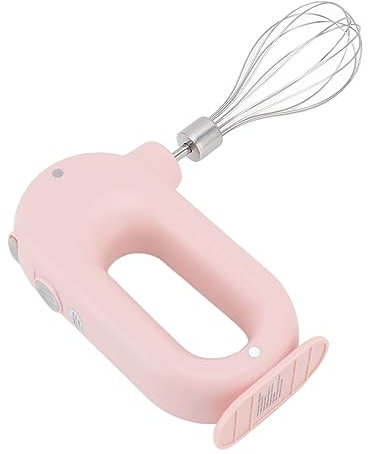 Monta Facilmente Un Latte Perfettamente Schiumato con Il Nostro Sbattitore Elettrico - 3 Velocità, Impugnatura Antiscivolo, Design Sicuro - Ideale Per Uso Domestico, Potenza 5 V 20 W(Rosa)