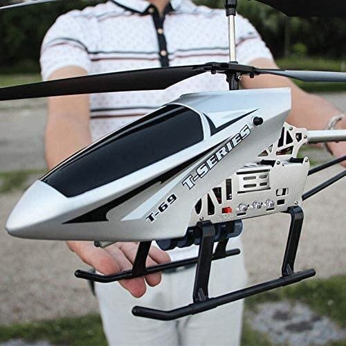 WOLWES RC Aircraft3.5 Channel Anti-Collision Gyro RC Airplane2.4GHZ Remote ControlHelicopter LED Outdoor Radio Controlled Heli Beginner Teenage Adults Flying Toys Plane