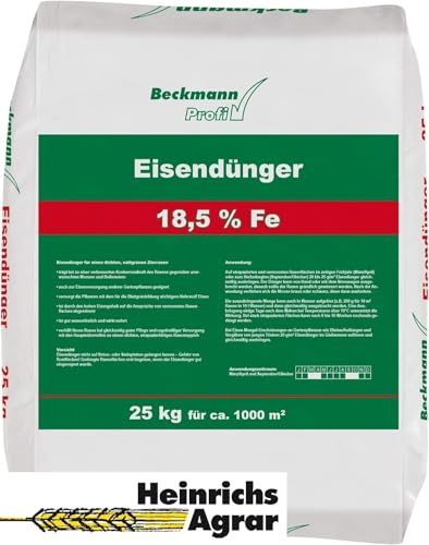 Beckmann/Kronos Profi Eisendünger 75 Kg von Heinrichs Agrar aus der Layenmühle - zur Bekämpfung von Moos im Rasen Garten