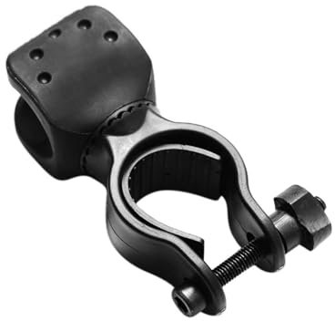 SYQZMYA Stockhalterung,Rollator Zubehör,Rollator für Halterung,Elektromobil für Krückenhalter,360 Grad Rollstuhl Krückenhalterungen,für Drive Rollator,Walker,Rollstuhl Feste Gehstöcke (Schwarz)