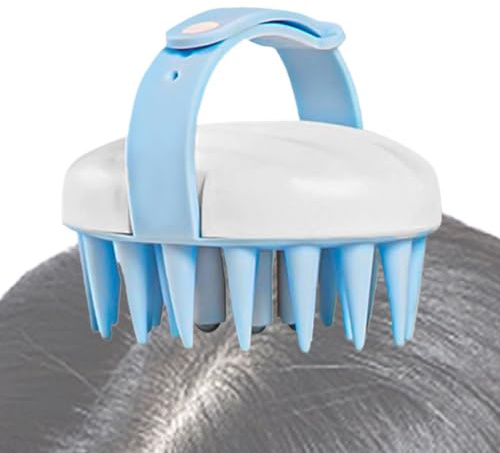 Hårbotten massager schampo borste, schampo borst hårbotten massager,Bärbar hårbotten masseringsborste | Bärbar huvudskrubber för hemresor, hårtvättmassage kam