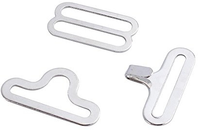 Fliege Clips, Fydun 50sets Metall Verstellbare Fliege Hardware Krawatte Clip Haken Verschluss Krawattenriemen