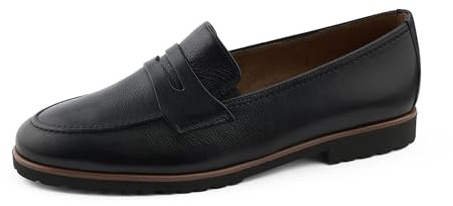 Paul Green Donna Mocassini, Signora Pantofole,Pantofola,Scarpe da College,Scarpe Business,Schwarz (Black),39 EU / 6 UK
