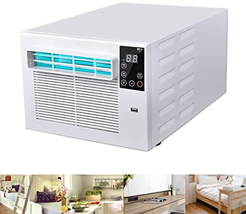 ATRNA Rafraîchisseur Air, Mobile Silencieux Déshumidificateur Mini Climatiseur à Faible Consommation Petit Climatiseur Portabl-White