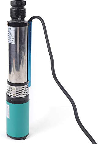 24V 320W Solar Tiefbrunnenpumpe Springbrunnenpumpe Edelstahl Tauchpumpe Wasserpumpe Gartenpumpe Wasseraufnahme Schneckenpumpe Brunnenpumpe Rohrpumpe für Fabriken Minen Betriebe Brunnen