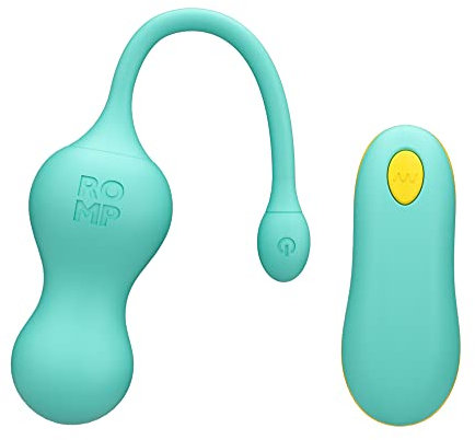 ROMP Cello Vibrating Egg - G Spot Vibrator for Women with Remote Control - 6 Intensity Levels & 4 Pattern Vibrating Egg for Women - Waterproof G Spot Stimulator - Rechargeable Couple Sex Toy