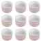 Intirilife Set di 6 stampi per soufflé in porcellana Rosa Chiaro della dimensione di 7.8 x 4.6 cm - Per preparare un dessert, porzioni di frutta o di frutta, muffin, cupcake, torta