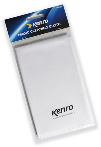 Kenro Cleaning Cloth for Cleaning Camera Lenses. Microfibre Cleaning Cloth for Screens & Negatives Slides. Camera Lens Cloth for Camera Cleaning Kit - MR108.