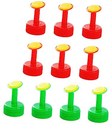 UPKOCH 10stücke Teiliges Mini Bewässerungsdüsen Langlebigem Praktisches Flaschensprinkler Gartenpflanzen Handlich Einfache Montage Wassersparend Und Zeitsparend Kompatibel Mit Trinkflasch