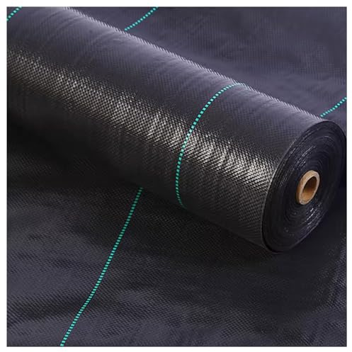 DIWAL Telo Pacciamatura Anti Erbacce, Tessuto da Giardino Robusto, Copertura Terreno per Vialetti, Terrazza, Ghiaia, Aiuole, Previene Erbacce, Resistente, Facile da Tagliare(1m x 50m)