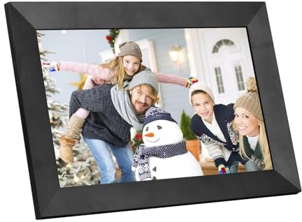 Cornice Digitale WiFi Intelligente Da 8 Pollici, Album Fotografico, Schermo Touch IPS, 1280 * 800, Foto, Video 1080P, 16 GB Di Spazio Archiviazione Condividere Facilmente Momenti