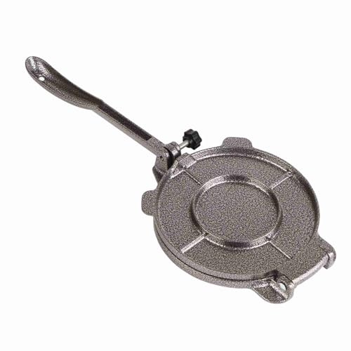 Tortilla Press Maker Aluminium Alloy Non Stick Corn Tortilla Press Machine for Homemade Tortillas Biscuits Pies 6.5 Inches Gray