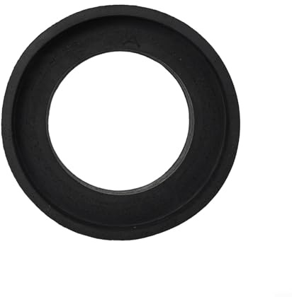 ToolsEvery Juego de arandelas de goma para cisterna de inodoro, paquete de 2 con pernos de 80 mm y rosca de 10 mm de diámetro, diseño de dona cónica para una fácil instalación y sellado de fugas, apto
