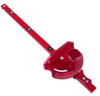 Fxzqgnh Table Saw for, Adjustable Mitre Gauge, Lightweight Tools