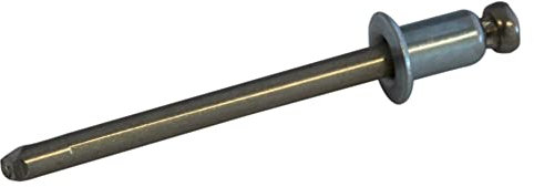 Boot & Motor Talamex - Remaches ciegos (diámetro de 6,4 x longitud de 7,6 mm, 2 unidades, Monel/Acero