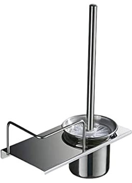 Escobilla de Baño Soporte De Escobilla De Inodoro De Montaje En Pared, Escobilla De Inodoro Y Juego De Soporte, Escobilla De Inodoro De Acero Inoxidable Con Soporte Para Inodoro De Baño Escobilla WC