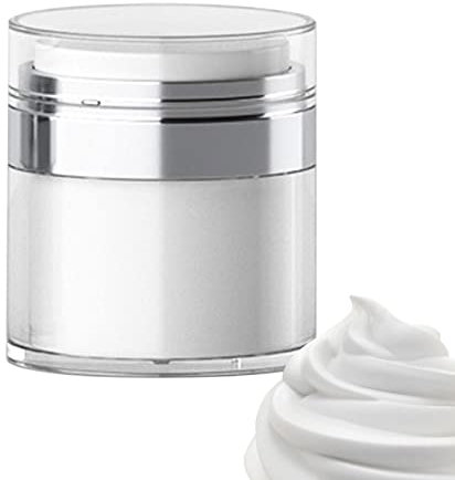Airless Pumpspender, 15/30/50 Ml Cremetiegel Vakuumflasche, Creme Pumpspender Leer, Nachfüllbare Lotion Spender Mit Deckel Für Reise Home Verwendung