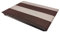 Panini Tessuti, Tenda da Sole Righe Marroni con Anelli brevettati in Poliestere, Misura Disponibile 145 x 300 Ideale per terrazzi verande balconi Giardini