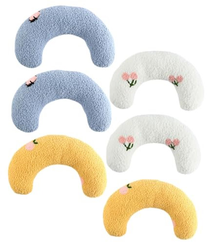 BESPORTBLE 6stücke Teiliges Katzenkissen Für Kuscheltiere Weiche Hautfreundliche Kätzchen-schlafkissen Mit Nackenstütze Atmungsaktiv Und Warm Für Wohnungskatzen Und Katzenliebhaber Als Gesche
