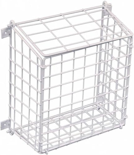 External Large Mail Post Letter Box Letterbox Mailbox Postbox Outdoor Outside (Letter Cage White)