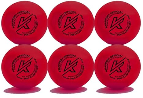 Knapper Ball Hockey Balls – PRO Fluid Performance for Intense Gameplay, Precision Control, Effortless Glide, and Ultra-Durable Impact-Resistant Build for Indoor or Outdoor Action-Packed Matches