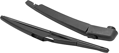 Heckscheibenwischerarm, Auto-Windschutzscheibenarmblatt-Set, 287815304R, Scheibenwischer, schwarz, Ersatz für Dacia Sandero 2005-2015