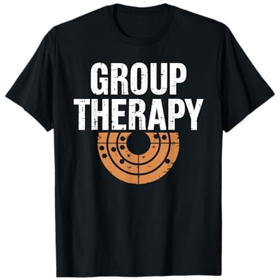 Gama de pistola de tiro para práctica de terapia grupal Camiseta