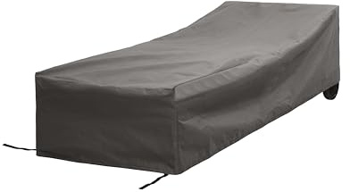Gardissimo Schutzhülle Premium 347609 für Gartenliege, 200x75x40 cm, Grau | Wetterfest, Atmungsaktiv, Frostbeständig, Wasserdicht, PPMFY-Textil-Gewebe