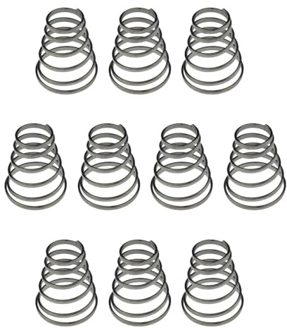 ZYWQ Bike Wheel Springs, 10 Pack 304 Stainless Steel Universal Quick Release Bike Wheel Skewer Springs with Storage Box