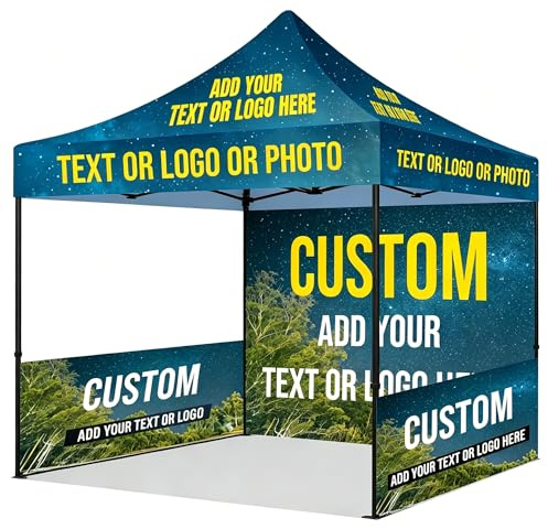 Gazebo da Giardino personalizzata, Gazebo da Giardino personalizzata con logo, tenda pieghevole per feste in campeggio in giardino, riparo per eventi, promozione, fiera