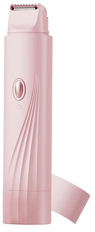 Afeitadora Eléctrica Para Mujer | Doble Cabezal Sin Cable Impermeable Para Zona Íntima - Máquina De Depilación Zona Bikini Piernas Axilas Cuidado Personal Uso Diario Y Viaje