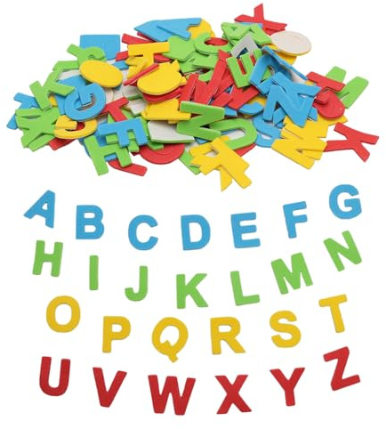 520 Stück Moosgummi Buchstaben, Letter Sticker Color Foam Letter Stickers Aufkleber Selbstklebend Buchstaben für Kinder DIY Handwerk Bastelarbeiten Scrapbooking Schulprojekte und Party-Dekorationen