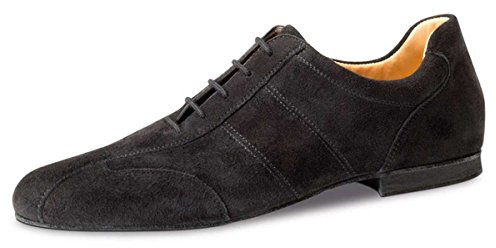 Werner kärna – herr tanzsko 28045 – velourläder svart – Super Flex Comfort [UK 10,5]