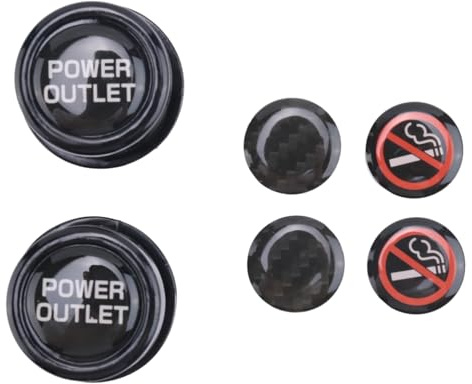 NEWBER Cigarette Lighter Socket Cover Cap 2 Pack, Universal Waterproof Dustproof Plug for Car Power Outlet Prevent Children From Putting Their Fingers Into the Power Socket