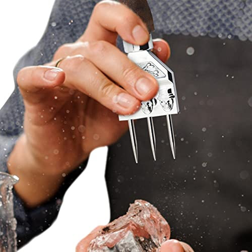 Manuelle Eisbrecher | Schädel Muster Ice Pick-Robust - Stabile Eispicks zum Brechen von , zerdrückte mit 3 Pins und bequemen Griff, 2 Farben Oberflächen