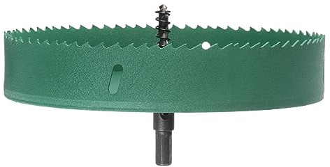 QUARKZMAN Bi-Metall Lochsäge 185mm (7-17/64) M42 HSS (Schnellarbeitsstahl) Lochsäge Bohrspitze Schneidegerät für Holz Plastik Metall Blatt Gipsplatte