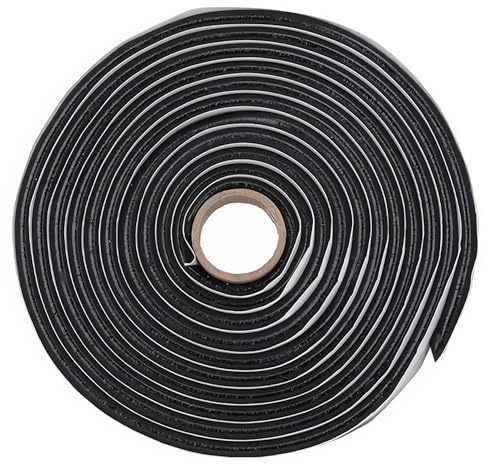 Cordon de Butilo Negro Sellador para Faros 6mmx5m Cinta de Butil 1pcs