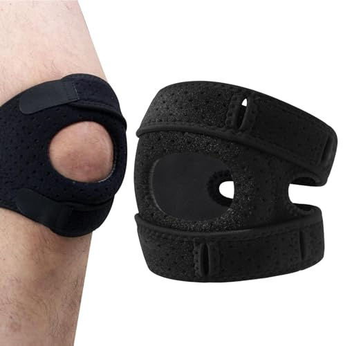 Rodillera estabilizadora de rótula Tedious,Rodillera estabilizadora de rótula, Estabilizador de tendón rotuliano ajustable, Banda de rodilla para soporte de tendones, correa de rótula para un