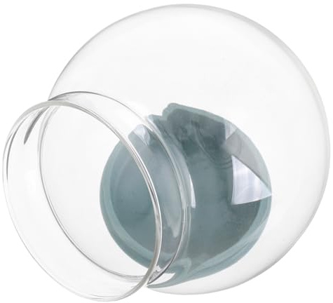 Toyvian DIY Schneekugel Aus Bruchsicherem Glas, Leerer Wasser Schneekugel Bausatz Zum Selbermachen Kreatives Bastelset FüR Wohnkultur Und Geschenkideen