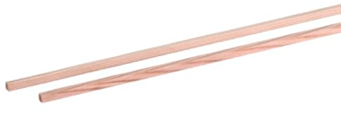 Candy Floss Sticks – Extra-Long 279mm x 3.5mm Wooden Sticks | Strong Square Cones for Cotton Candy Machines | Bulk Pack of 1,000