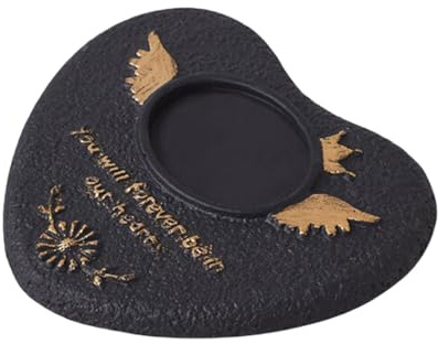 Pitadue Piedra conmemorativa de cementos para tumbas al aire libre con grabado personalizado para patio trasero, jardín, recuerdos de pérdida de mascotas, lápida conmemorativa de mascotas
