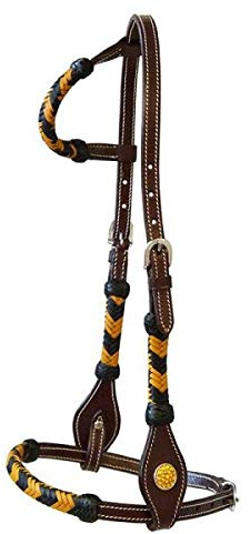 German Riding Einohrzaum Braided Elegance (Cob gleich VB)