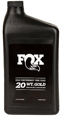 FOX Racing Shox Suspension Fluid Gold, 20wt. T22238