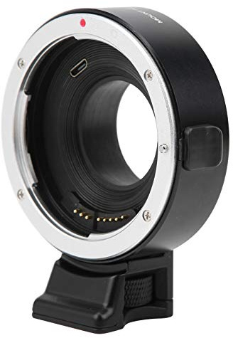 EF-FX1-Kameraobjektivadapter, Adapterring für Autofokus-Objektivmontage mit 1/4 'Schraube für Canon EF/EF-S-Objektiv für Fujifilm X-Mount-Kamera