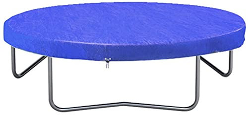 Ksodgun Trampolinabdeckung PE UV-beständig Wetterschutzplane Trampolin Abdeckung Gartentrampolin Abdeckplane 300 cm 90 g/m²