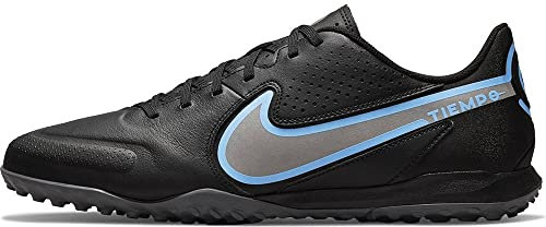 Nike Herren Legend 9 Academy Tf Fußballschuh, Black/Black-Iron Grey, 40.5 EU