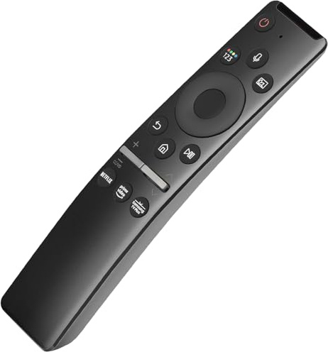 Voice Remote Control Replacement for Samsung Smart TV Remote, for Samsung LED QLED 4K 8K Crystal UHD HDR Curved Smart TV with Netflix, Prime Video, Sam-Sung Plus Button (Version 3.0)