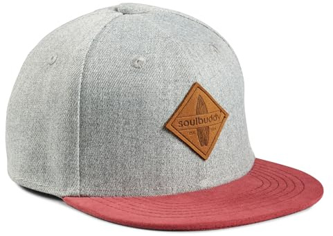 Soulbuddy Kinder Baseball Cap Jungen Mädchen – Verstellbare Kinderkappe – Sommer Schirmmütze mit Sonnenschutz – Outdoor & Freizeit Snapback – 3 Größen verfügbar