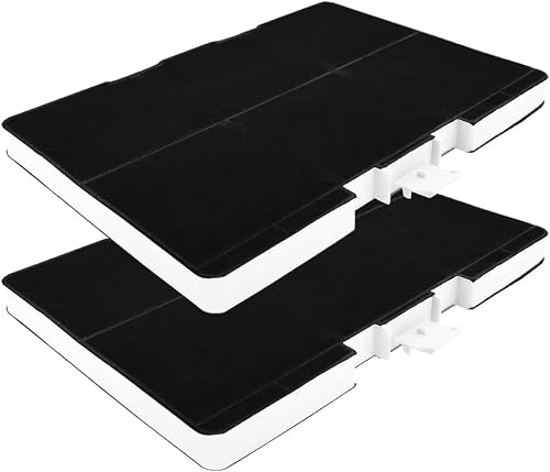 AllSpares Aktivkohlefilter für Dunstabzugshauben geeignet für Siemens LZ53451 | Neff Z5102X1 | Bosch DHZ5346, 11026771, 00705432 | 315 x 215 x 21 mm (2 Stück)