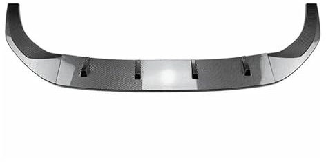 Splitter Für VW Für Golf 7 MK7 MK7.5 Für GTI Für GTD R Für 2012-2017 Unterer Splitter-Diffusor Außenkörper-Kit Auto-Frontstoßstange Canard Lip Frontspoiler(Carbon Look)